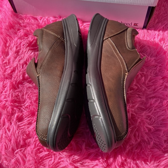 Saddlebred Tallon brown men’s loafers new in box size 11 - Picture 5 of 9